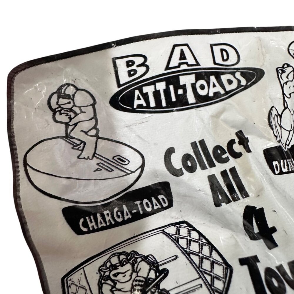 Bad Atti-Toads Vintage Sports Collectible Toy 1998 Carls Jr Promo - Picture 3 of 6